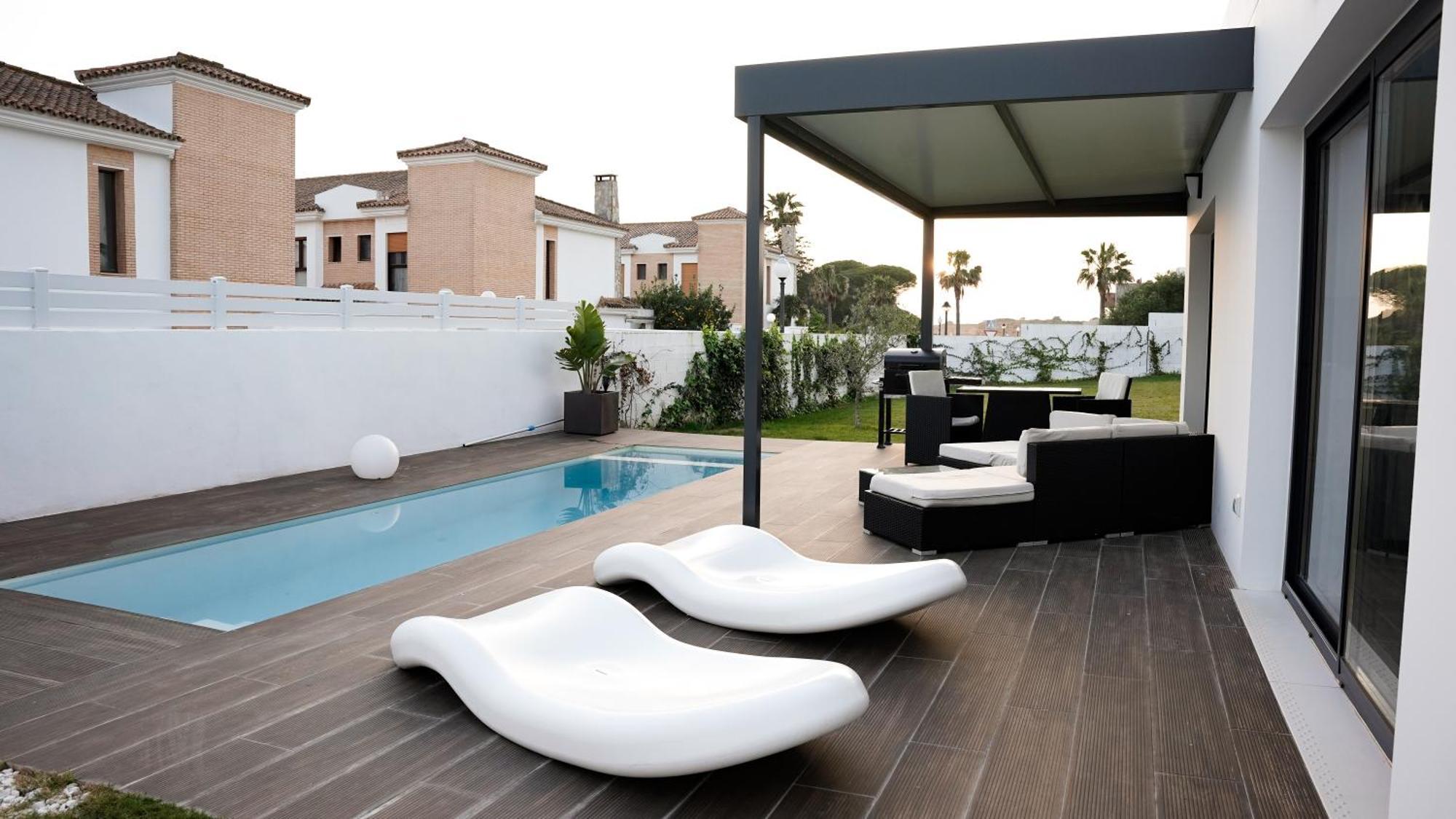 Villa Anyway Conil Un Lujo Frente Al Mar Conil De La Frontera Luaran gambar